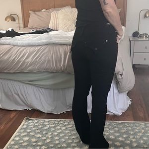 Hudson low rise boot cut jeans